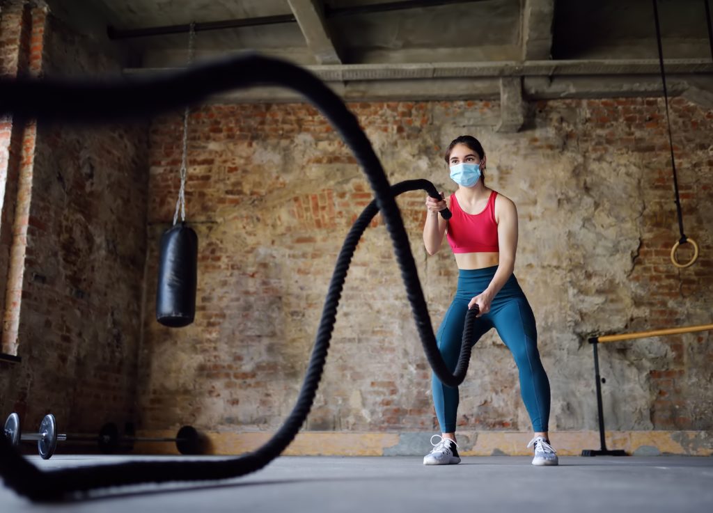 battle ropes power training