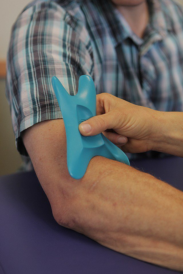Wave tool biceps scrape Wave tool biceps scrape