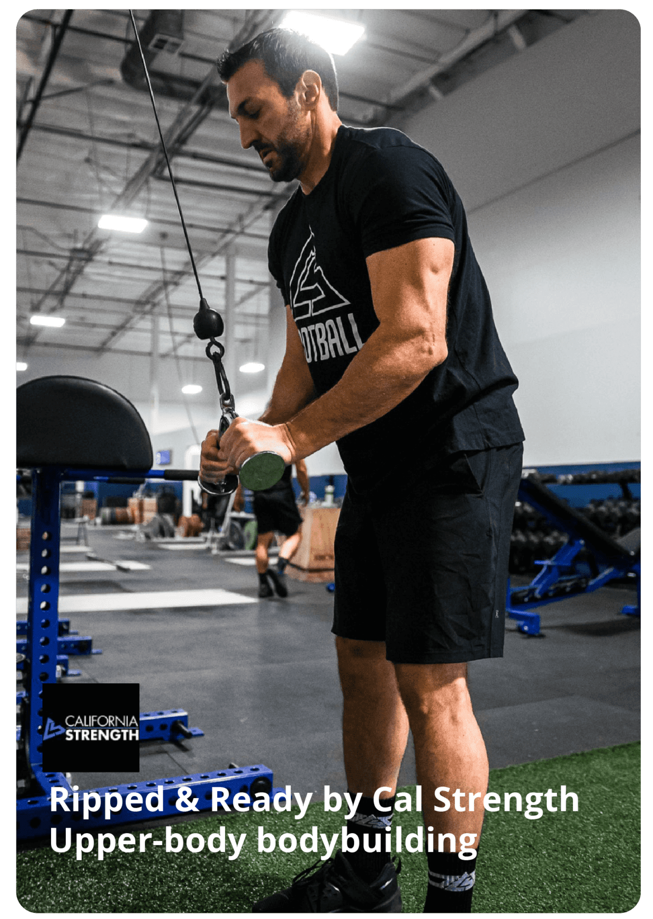 Bodybuilding workout Ripped & Ready Upperbody session by Cal