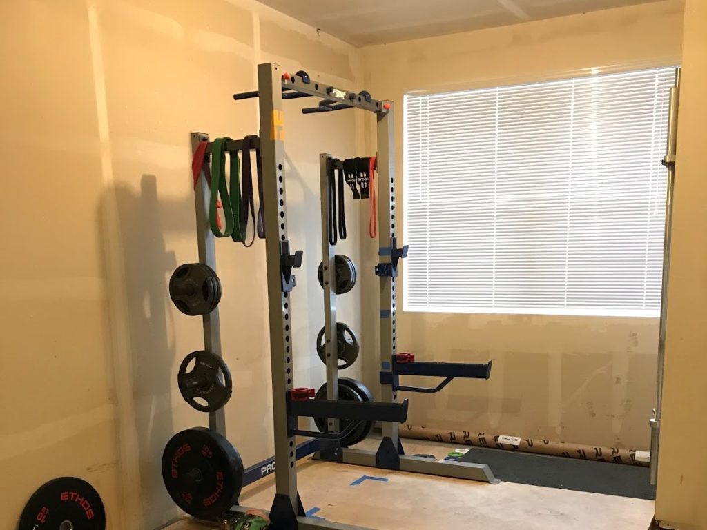 Home gym setup