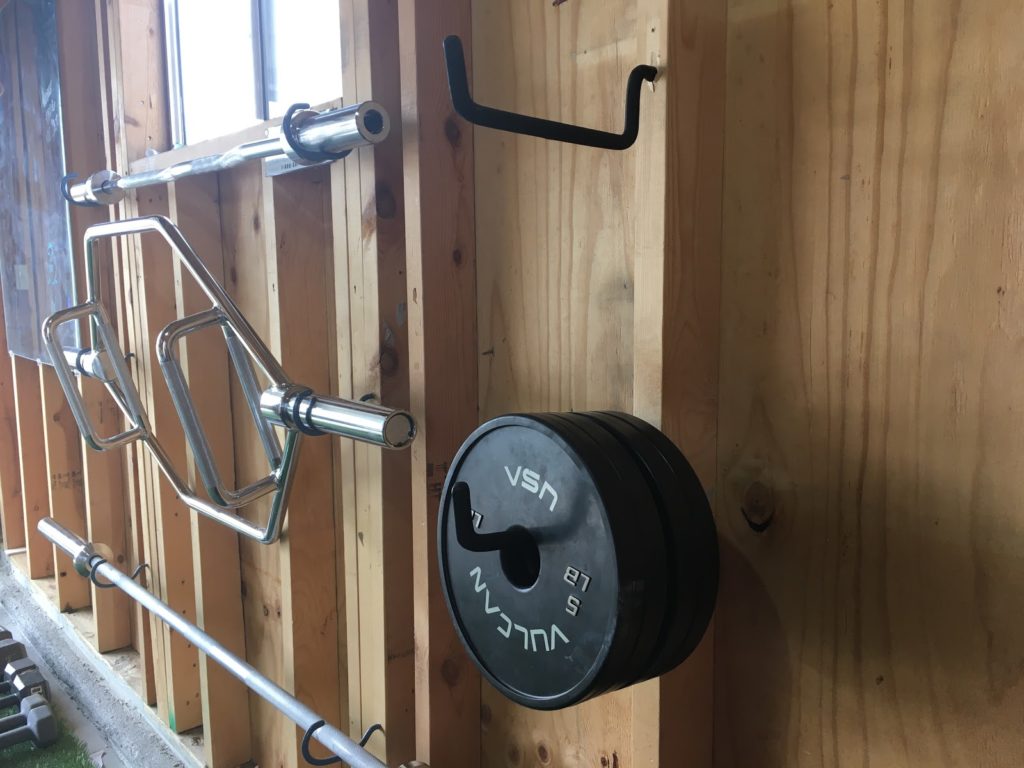 Home gym storage