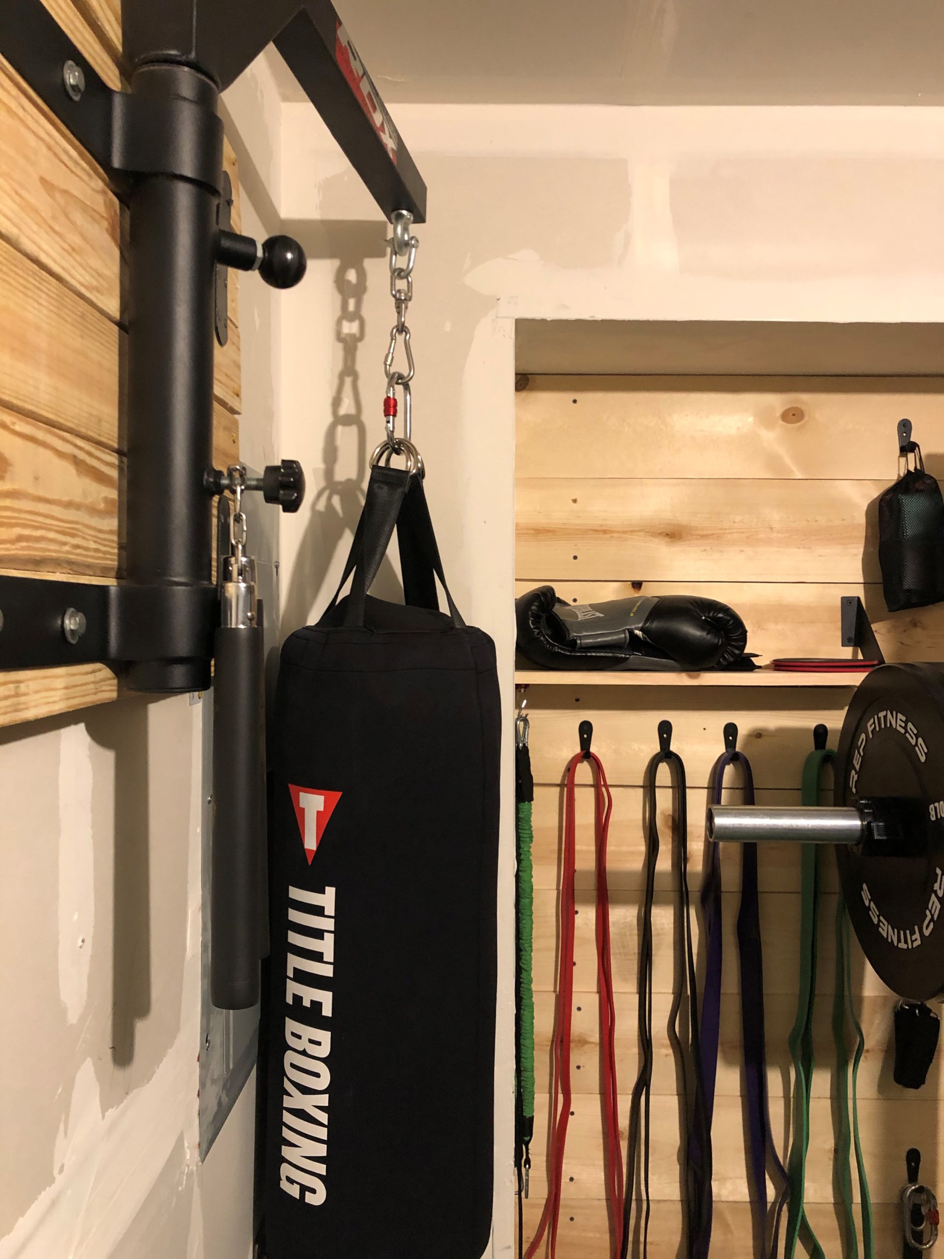 home gym boxing bag 2
