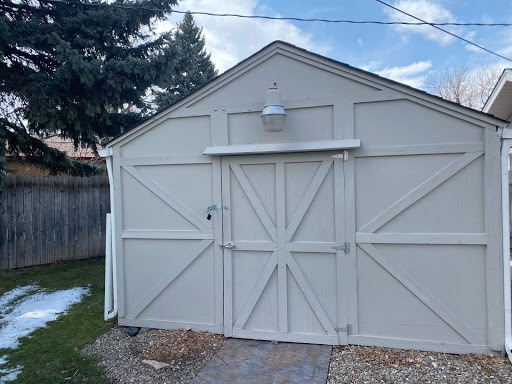 shed for home gym