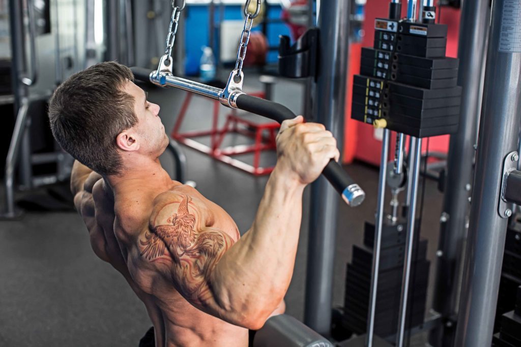 Back Workout Focusing on Lats