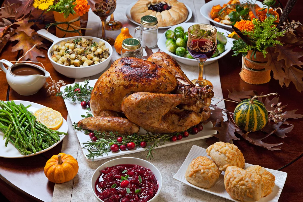 thanksgiving holiday dinner nutrition diet fitness