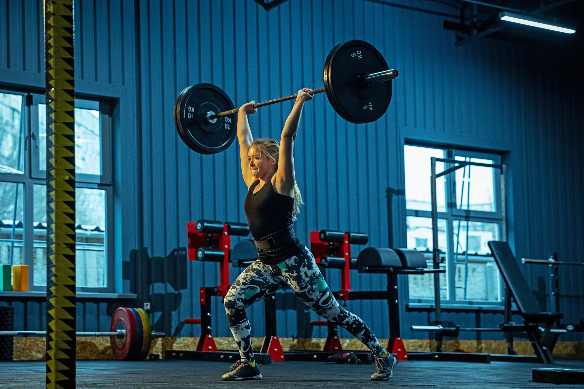 olympic weightlifting clean and jerk
