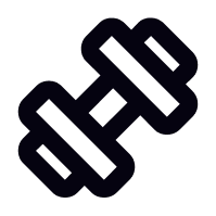Dumbbell icon